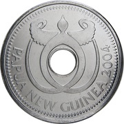 1 Kina - Elizabeth II obverse image