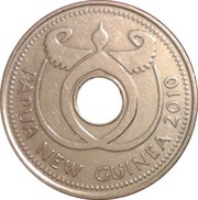 1 Kina - Elizabeth II obverse image