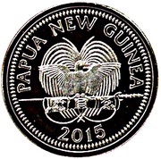1 Kina - Elizabeth II XV Pacific Games obverse image