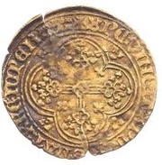 Gold Écu - John of Heinsberg, Belgium, 1419-1455 reverse image