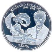 2 Kina - Elizabeth II Richard Strauss reverse image