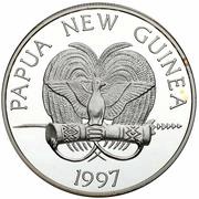 5 Kina - Elizabeth II Two Ribbon Sweetlips Fish obverse image