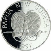 5 Kina - Elizabeth II Sailboarding obverse image