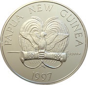 5 Kina - Elizabeth II FIFA World Cup 1998 obverse image