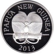 5 Kina - Elizabeth II Olympic Games 2016 obverse image