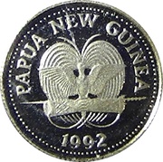 10 Kina - Elizabeth II Butterfly; Gold issue obverse image