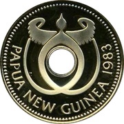 100 Kina - Elizabeth II 10th Anniversary of the Bank of Papua New Guinea obverse image