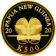 500 Kina - Elizabeth II Bird of Paradise obverse image