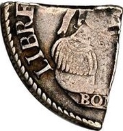 1 Real ¼ of Bolivian 4 Soles without countermark obverse image
