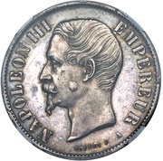10 Reales - Napoleon III Mule obverse image