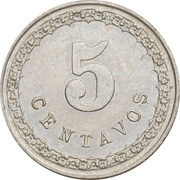 5 Centavos reverse image