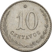 10 Centavos reverse image