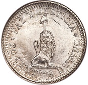 20 Centavos Silver Pattern reverse image