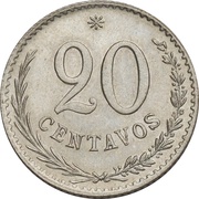 20 Centavos reverse image