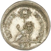 2 Reales Silver "Error struck" Pattern obverse image