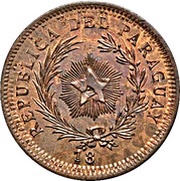 50 Centavos Copper Pattern obverse image
