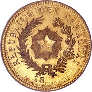 50 Centavos Gold Pattern obverse image