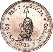 50 Centavos Silver Pattern reverse image