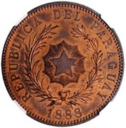 1 Peso 1888 Copper Pattern obverse image