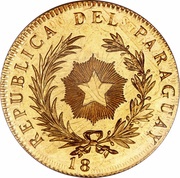 1 Peso Gold Pattern obverse image