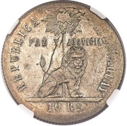 10 Reales Silver Pattern obverse image