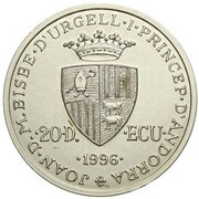 20 Diners - Joan Martí i Alanis Charlemange - Pattern obverse image
