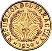 5 Pesos Brass Pattern obverse image