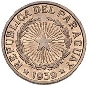 5 Pesos Copper Pattern obverse image