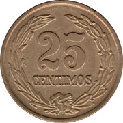 25 Céntimos reverse image