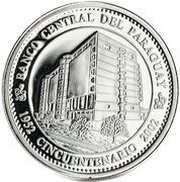 1 Guaraní Cañonero Paraguay, Paraguay, 2002 reverse image