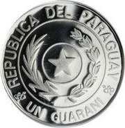 1 Guaraní Currency Reform obverse image