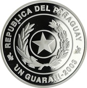 1 Guaraní FIFA World Football Championship - Germany 2006 obverse image