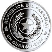 1 Guaraní FIFA World Football Championship - Germany 2006 obverse image