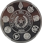 1 Guaraní 1⁄12 Real "First Paraguayan Coin" obverse image