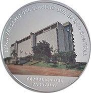 1 Guaraní 35th Anniversary of BCP building, Paraguay, 2019 reverse image