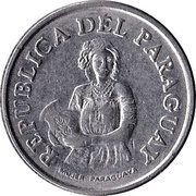 5 Guaraníes obverse image