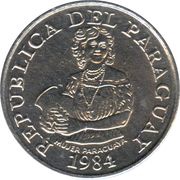5 Guaraníes FAO obverse image