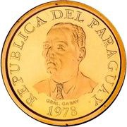10 Guaraníes Gold FAO obverse image