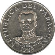 50 Guaraníes obverse image