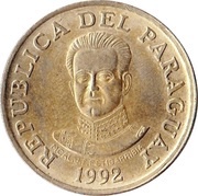 50 Guaraníes obverse image