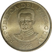 50 Guaraníes obverse image