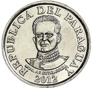 50 Guaraníes obverse image
