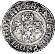 1 Stiver / Patard - John of Hornes Shield, short cross, Belgium, 1486 reverse image