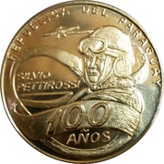 100 Guaraníes Silvio Pettirossi obverse image