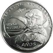 100 Guaraníes Silvio Pettirossi obverse image