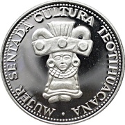 150 Guaraníes Teotihucana Culture Sculpture, Paraguay, 1973 reverse image
