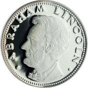 150 Guaraníes Abraham Lincoln, Paraguay, 1974 reverse image