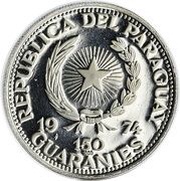 150 Guaraníes Albert Einstein obverse image