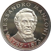 150 Guaraníes Alessandro Manzoni, Paraguay, 1974 reverse image