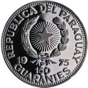 150 Guaraníes Apollo 11 Mission obverse image